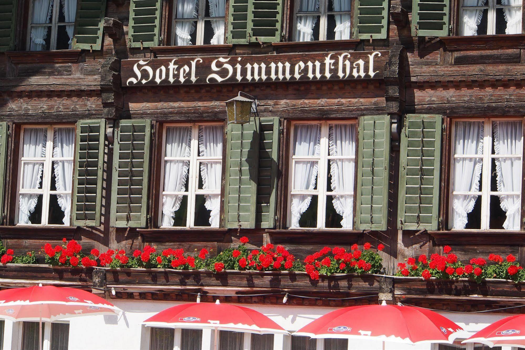 Hotel Simmental Boltigen Exterior foto